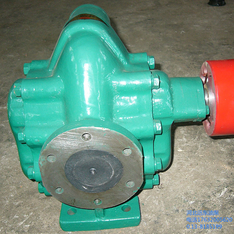 齒輪泵kcb-633 船(chuán)用卸油泵(bèng) 安裝尺寸(cùn)圖